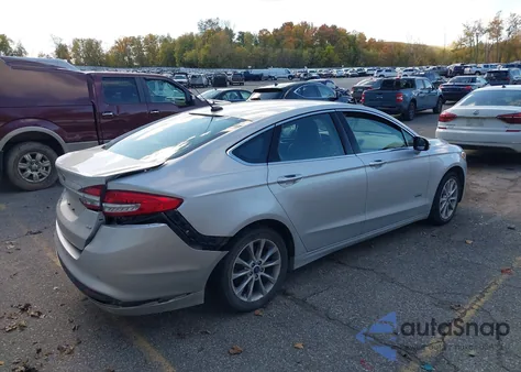 2017 Ford Fusion Energi Se Luxury from USA, damaged, VIN 3FA6P0PU5HR354449